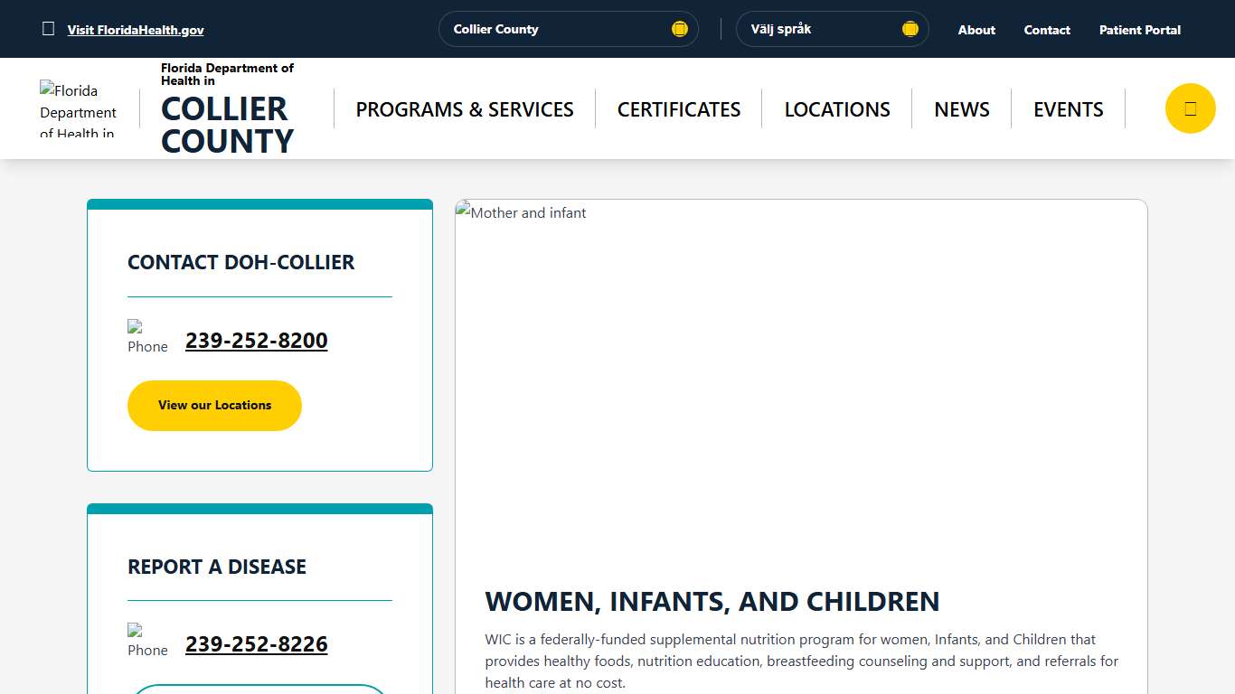Home - Florida Department of Health in Collier County